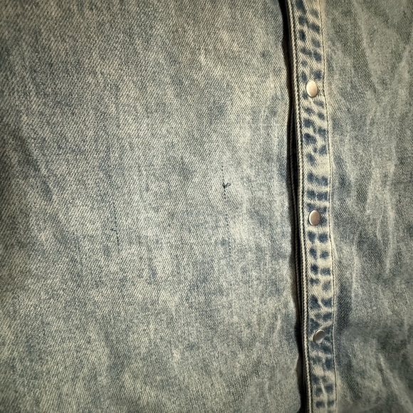Denim Button-Up Dress - Picture 4 of 4